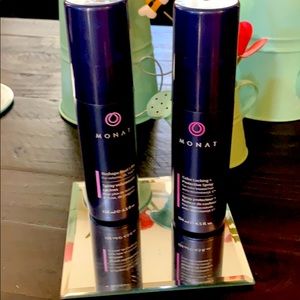 Spray volumisant and color protective spray